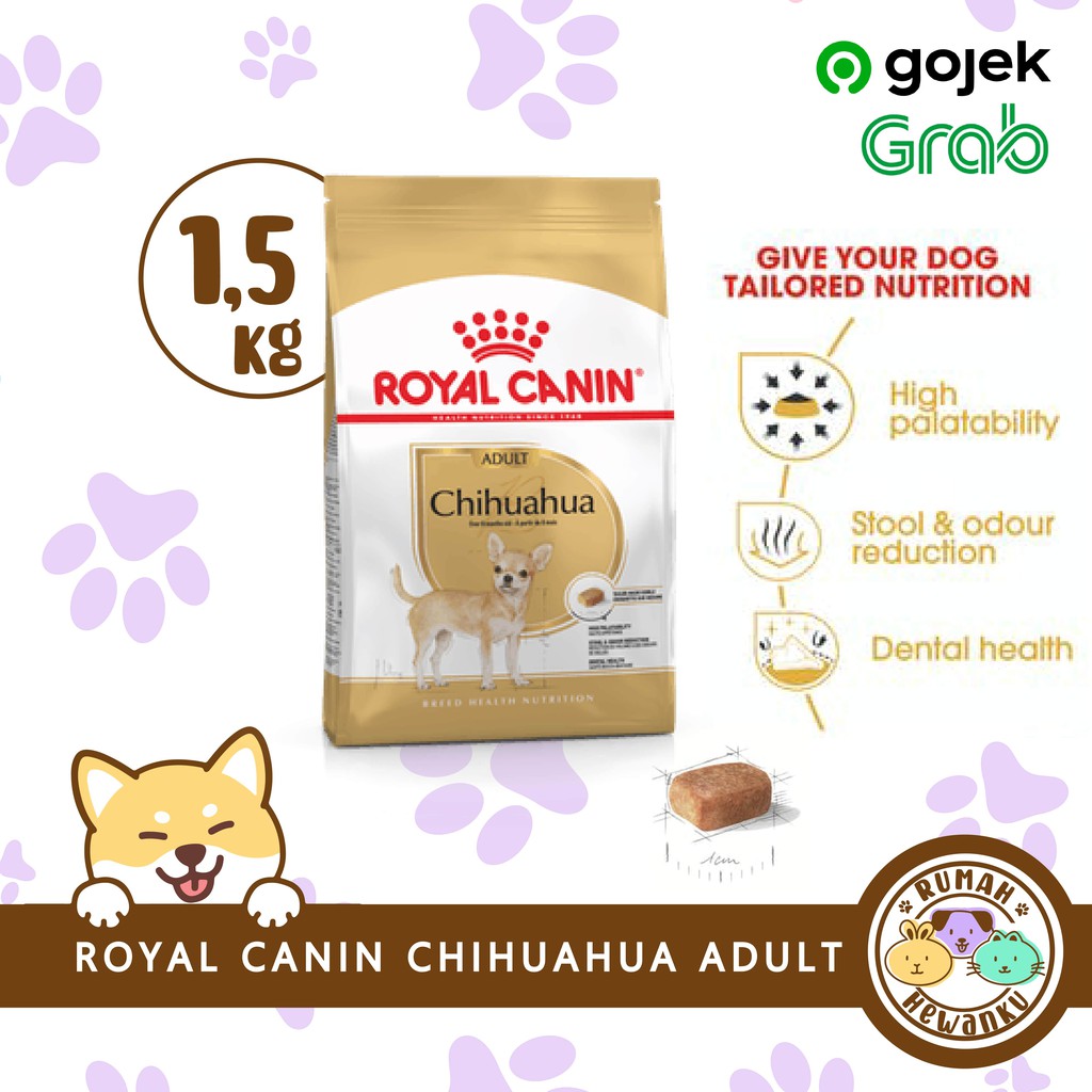 Royal Canin Cihuahua 1.5 Kg (MAKANAN ANJING CIHUAHUA/Proplan/Luvcare)
