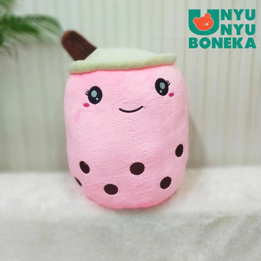Boneka Bobba bubble tea Size 35cm/mainananak/bonekalucu/hadiahultah