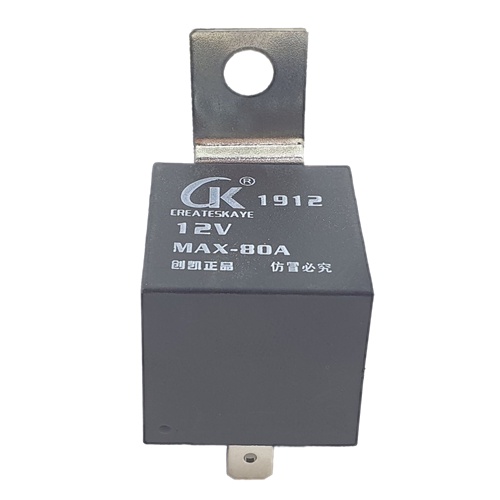 Relay Mobil Createskaye CK 1912 4 Pin 12 Volt 80A Lampu Klakson Car 4 kaki