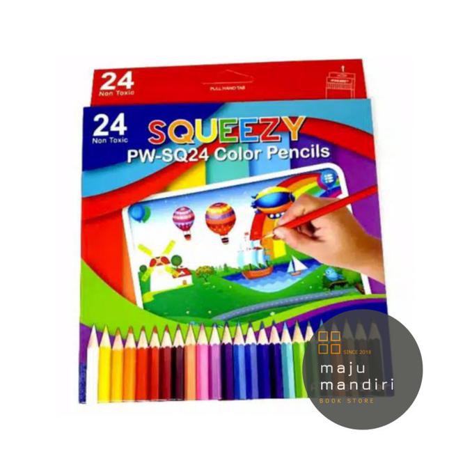

PENSIL WARNA PANJANG 24 WARNA TER