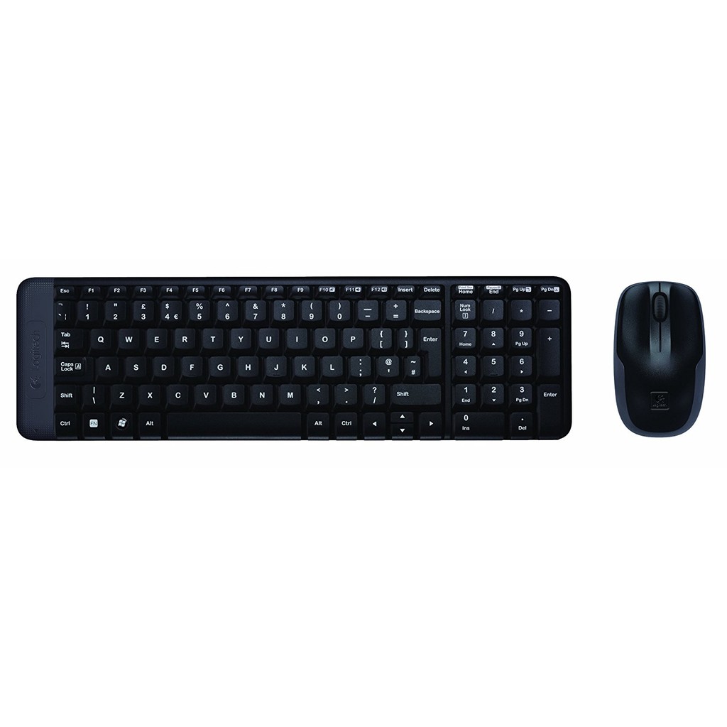 Logitech Wireless Combo Keyboard + Mouse MK220 MK 220 Garansi Resmi