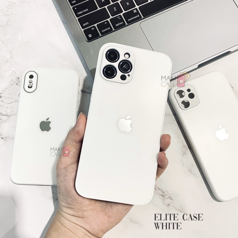 Elite Case - White Plum Midnight Green