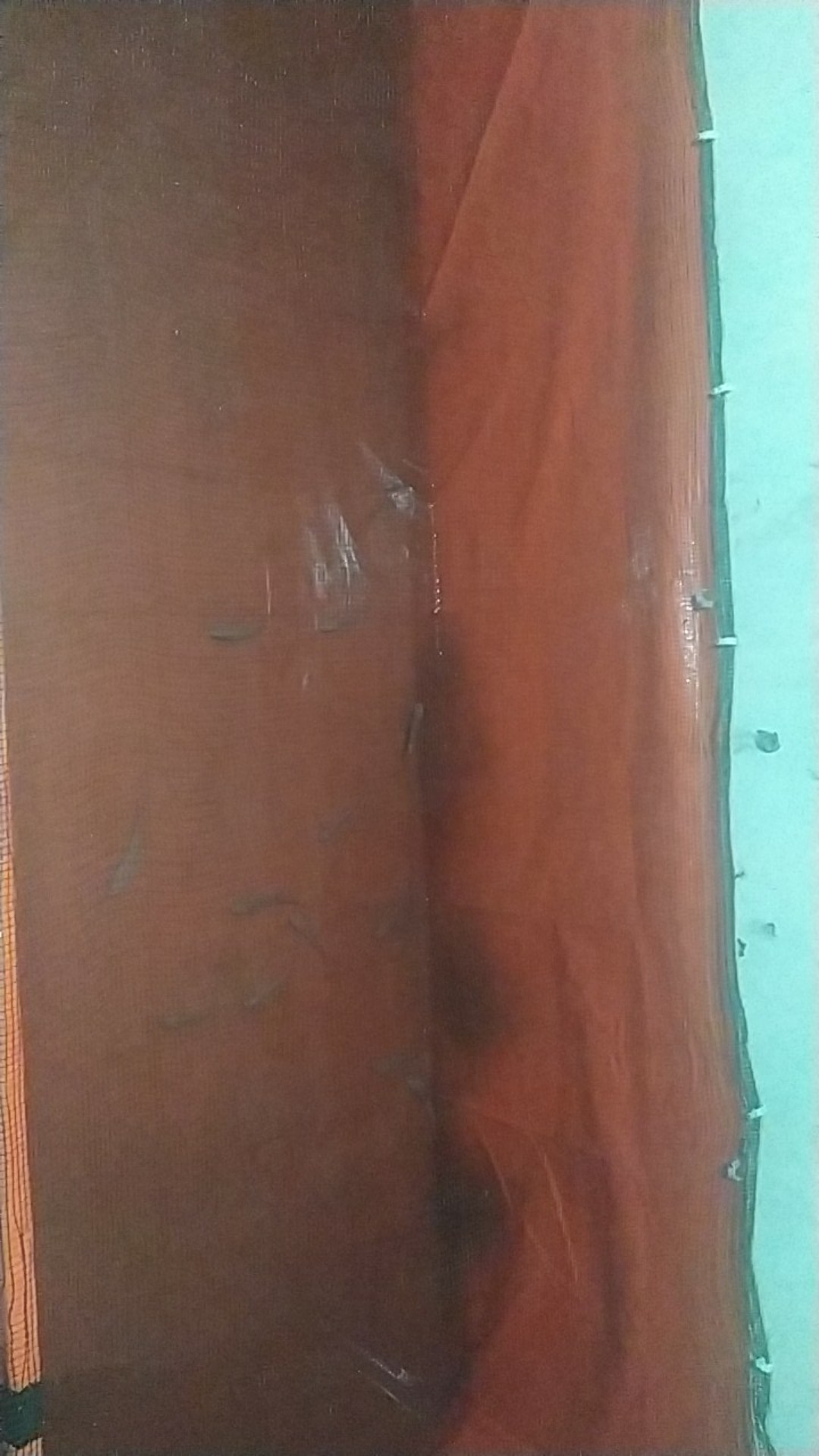 Terpal Jadi A5 Biru Orange Korea Sagitarius ( Ukuran Bebas / M2 )