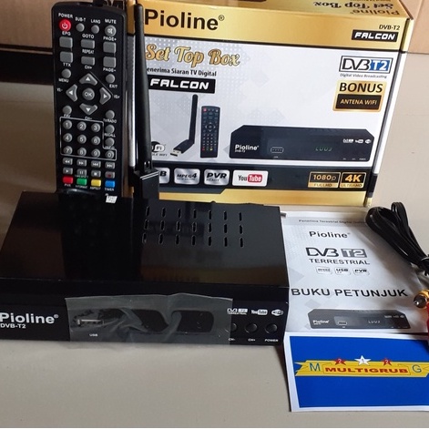 STB PIOLINE FALCON+DONGGLE / SET TOP BOX / DIGITAL / ANTENA DIGITAL