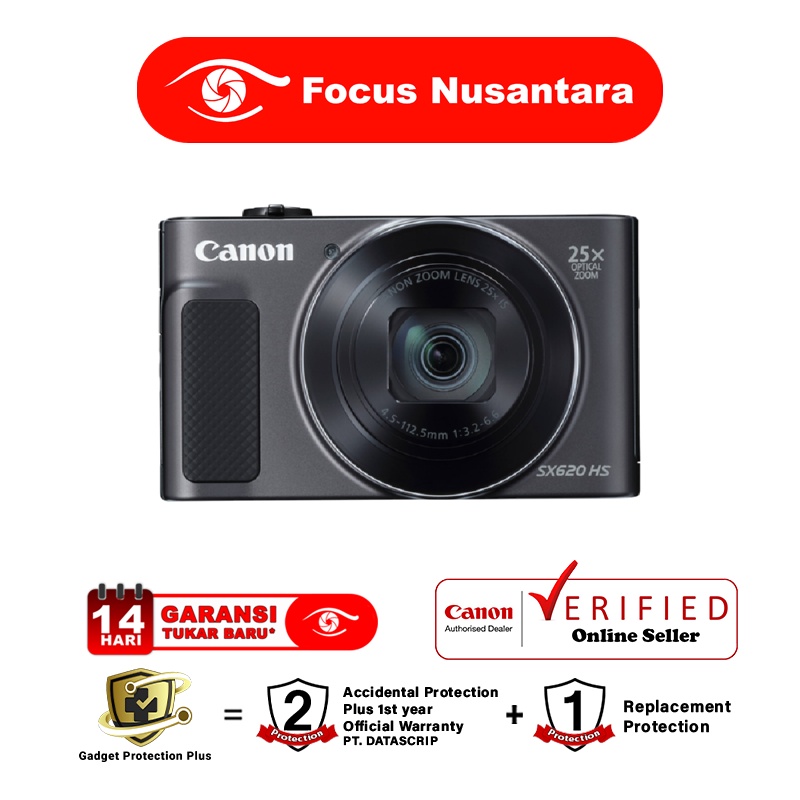 Canon PowerShot SX620 HS (Black)