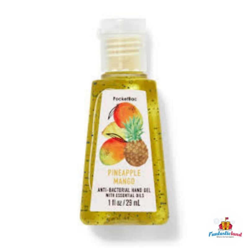 Jual Bath & Body Works / BBW PocketBac Hand Sanitizer - Pineapple Mango |  Shopee Indonesia