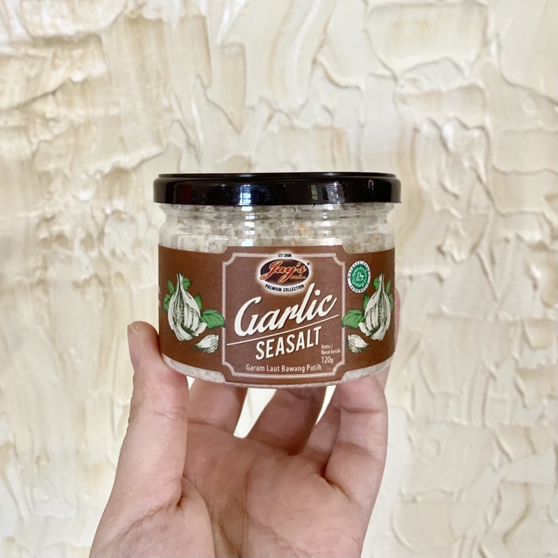 

Jay’s Garlic Sea Salt 120g