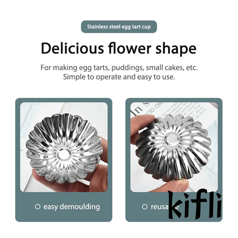 Cetakan Kue,Tart / Nasi / Pudding / Jelly,Bahan Stainless Steel