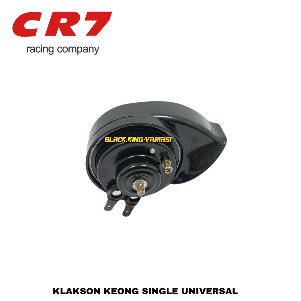 Klakson Keong Single 12v Horn CR7 Klakson Single Tone 12 Volt Klakson Motor Mobil CR7