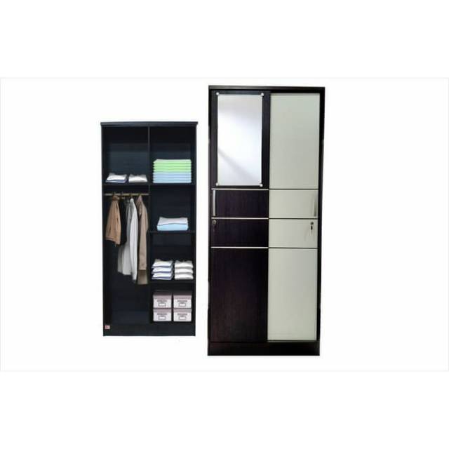 Lemari Sliding 2pintu Minimalis RA2 / LEMARI SLIDING  2 PINTU MINIMALIS BANDUNG / LEMARI GESER 2 P