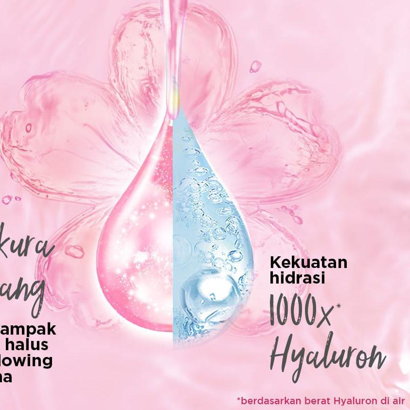 ➪ Garnier Sakura White Hyaluron Waterglow Essence TERBARU ✶