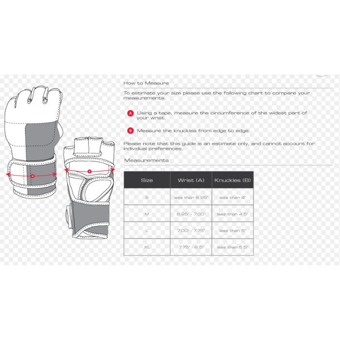 HAYABUSA "T3 Kanpeki" Elite MMA Glove