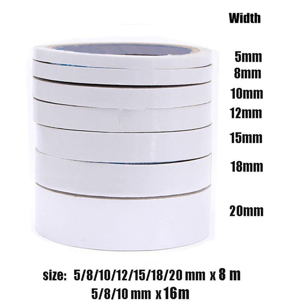 Nanas8/16m Adhesives Tape DIY Craft Sealing Kuat Bening Dua Sisi