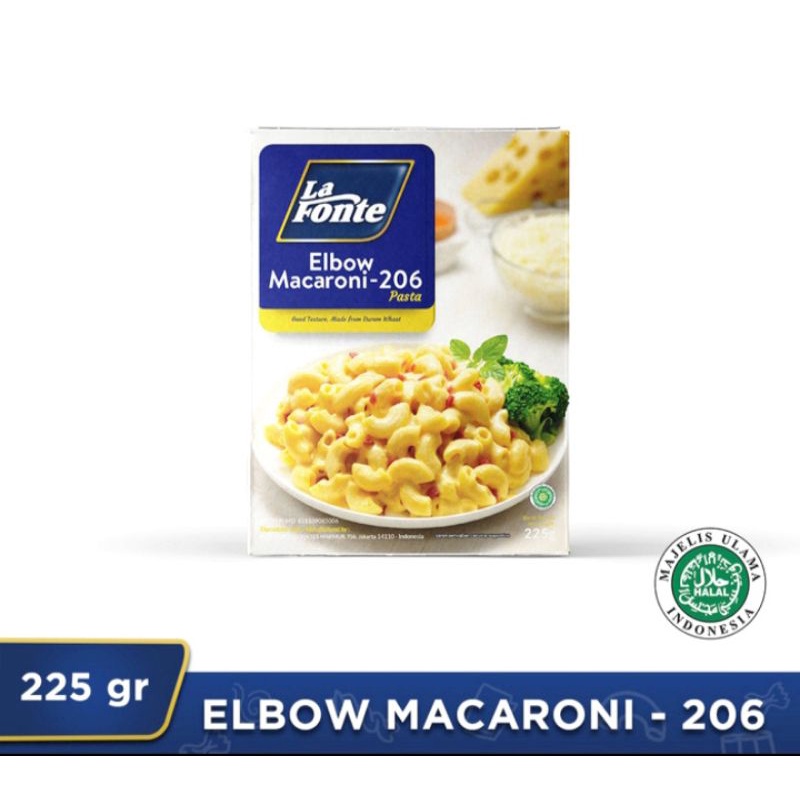 

Lafonte elbow macaroni 225 gr