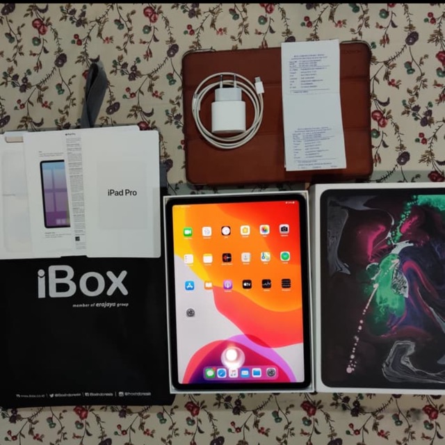 Ipad Pro 11 Inch 2018 256gb Ibox Garansi Sep 2020 Murah Shopee Indonesia