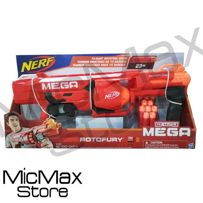 Ready Nerf Mega Rotofury Not Hyperfire / Not Surgefire Mainan Original Asli ,