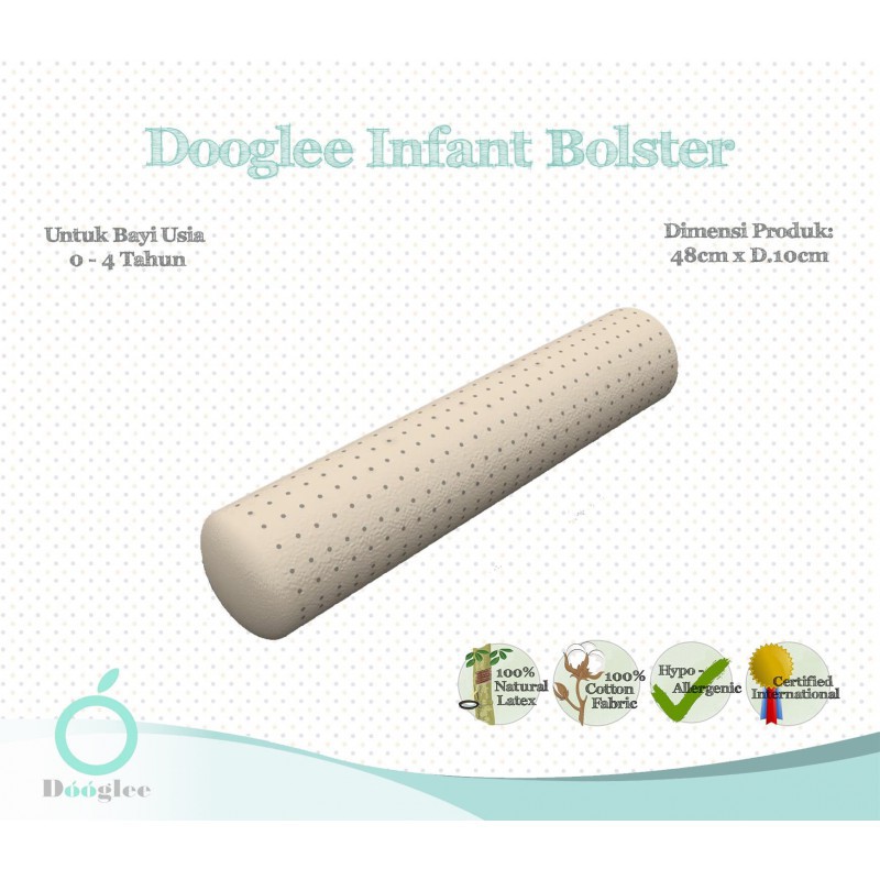 Dooglee Infant Bolster With Case Support 0M+