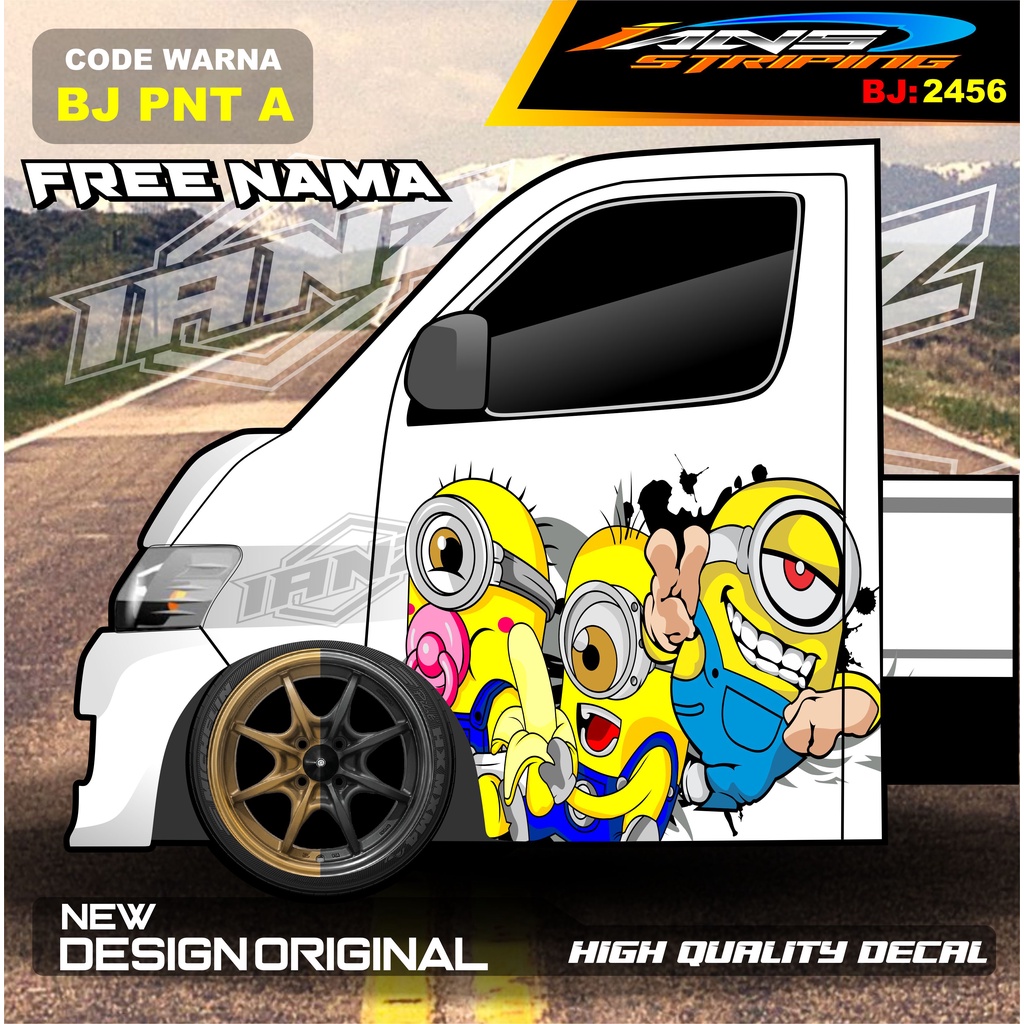 DECAL STICKER PINTU PICK UP GRANMAX / DECAL STIKER PINTU MOBIL CARRY L300 / STIKER PINTU PICK UP / STIKER MOBIL