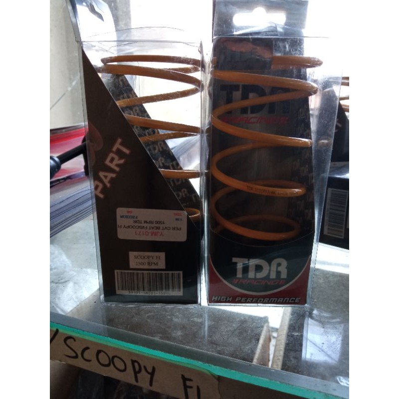 per cvt beat fi scoopy fi 1500 rpm TDR