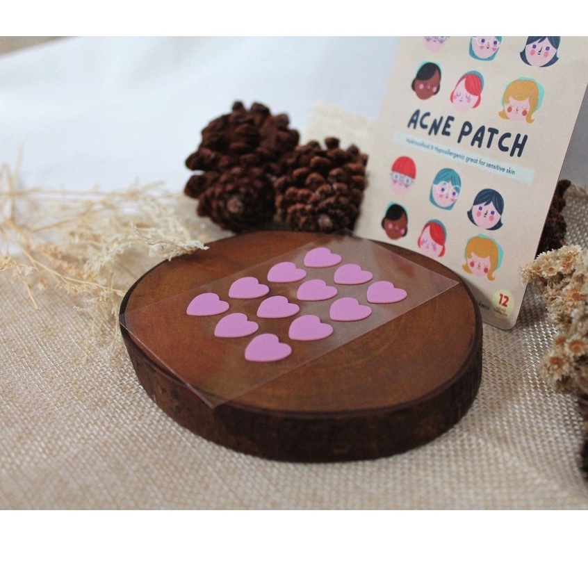 HYDROCOLLOID ACNE PIMPLE PATCH COLORFUL MURAH