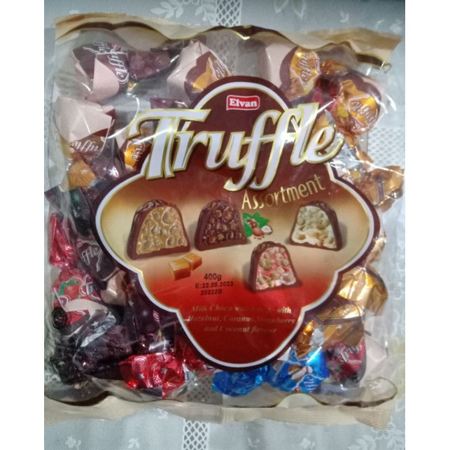 

COKLAT TRUFFLE TURKEY ELVAN | COKLAT ELVAN TRUFFLE CHOCOLATE TURKEY 400 gram