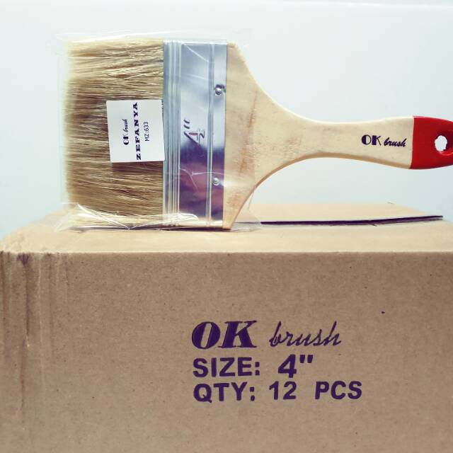 

KUAS CAT BERKUALITAS OK BRUSH 4 INCH