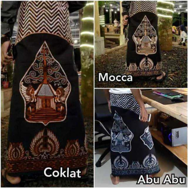 SARUNG MOTIF GUNUNGAN GARDA/GROSIR ECER SARUNG BATIK CAP MURAH