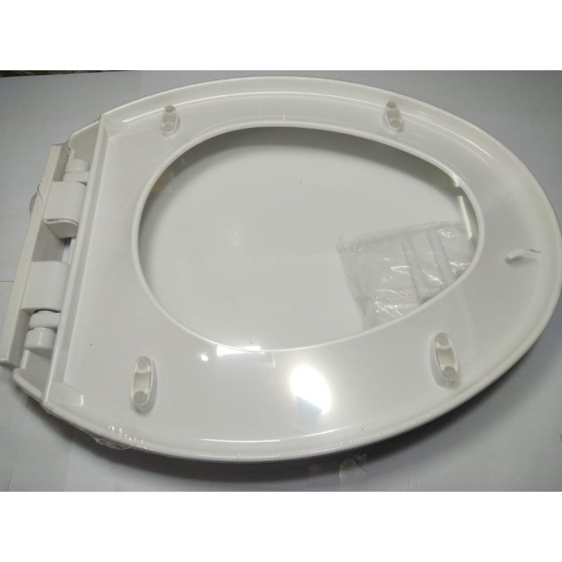 TUTUP CLOSET HEAVY DUTY TECHPLAS WHITE 4127 / TOILET SEAT AND COVER