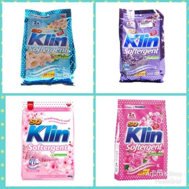 SO KLIN SOFTERGENT BUBUK 770 GRAM