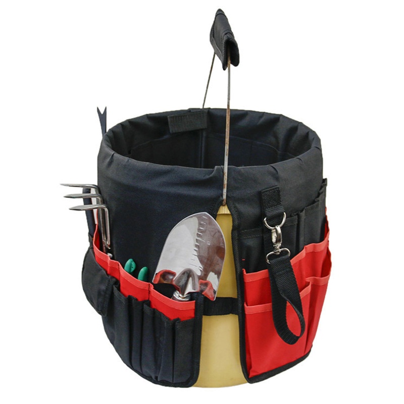 Gro Garden Bucket Tool Organizer Heavy Duty Alat Untuk Carrier Holder Pack Roll Up Bag