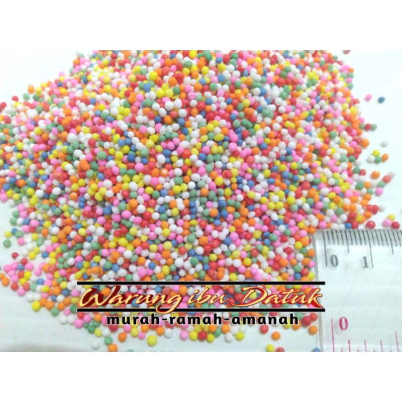 

Spikel | Sprinkle | Taburan Kue | Hiasan Kue 100g