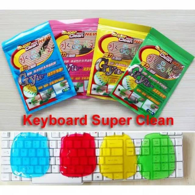 Gel pembersih keyboard super clean jelly