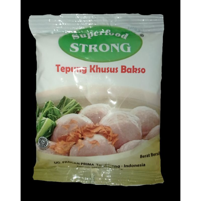 

Superfood strong tepung pengenyal bakso 45gr