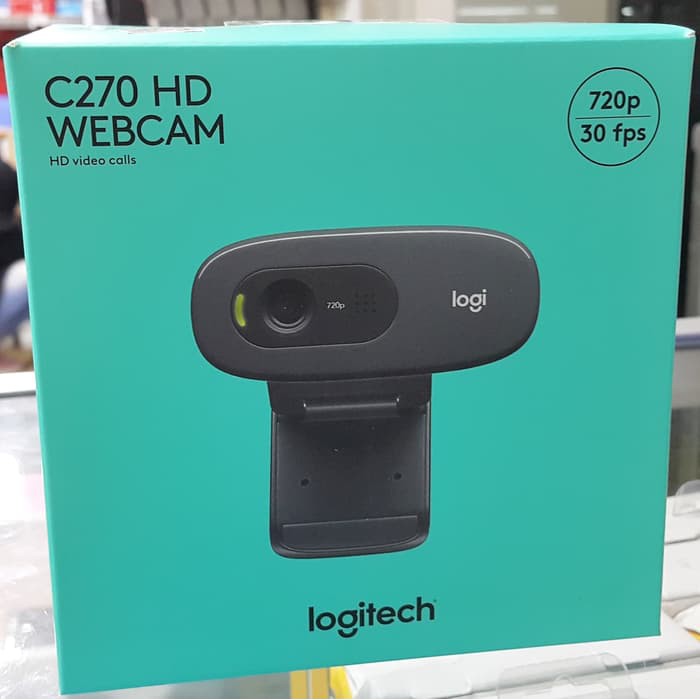 Webcam Logitech C270 HD Logitech Web cam C 270 HD Original Asli Resmi