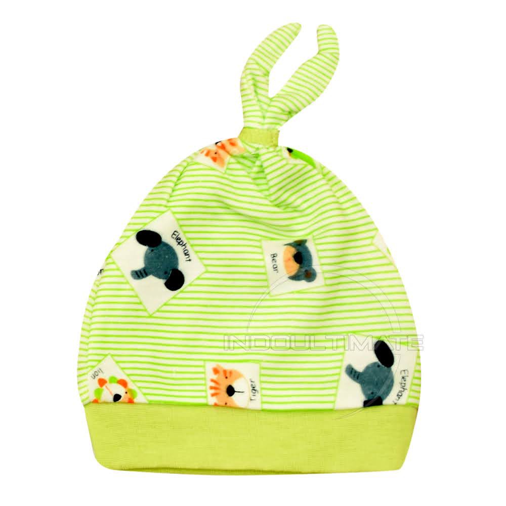 Baby Hat BH-12 Topi Kupluk Bayi Topi Kelinci Bayi Baru lahir Topi Kuncir Bayi Pelindung Kepala Bayi