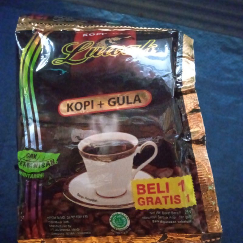 

Luwak Kopi hitam 24 sachet