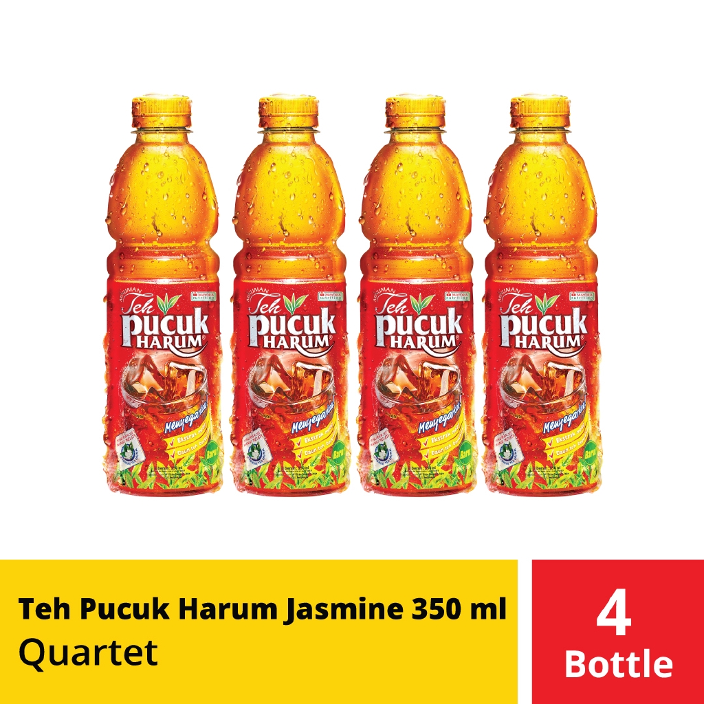 

Teh Pucuk Harum Jasmine 350 ml Quartet