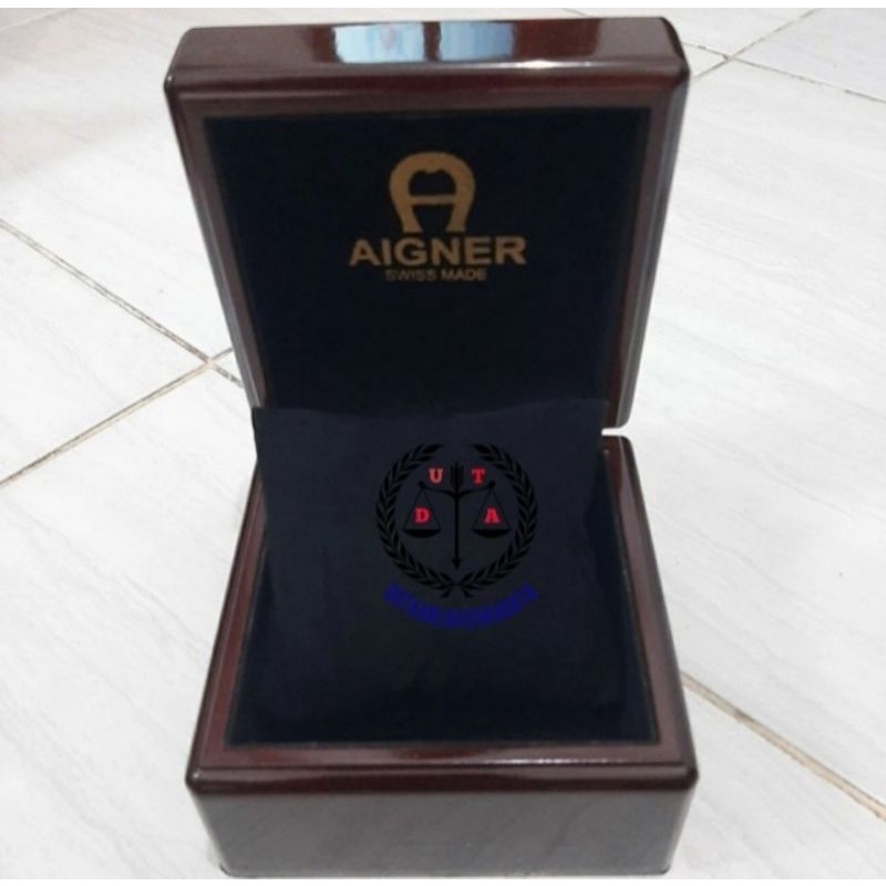 Jual Box Jam Tangan Kayu Original Aigner Kotak Jam Tangan Original