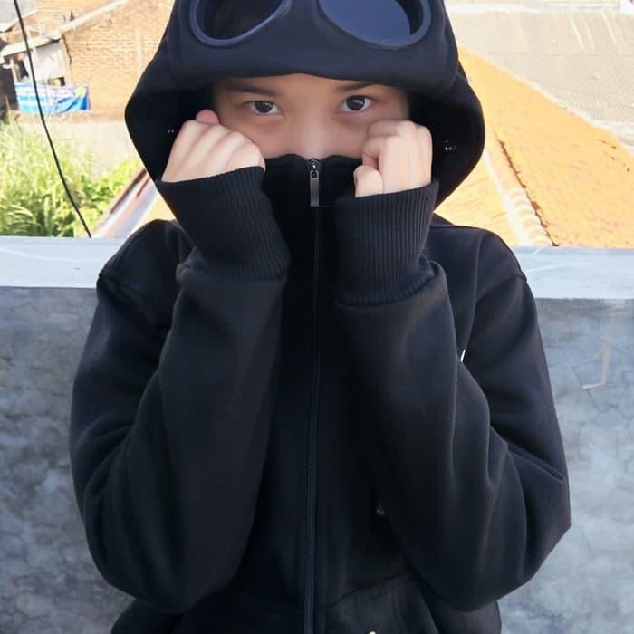 Sangat Murah Sweater Hodie Zipper Alan Walker Anak / Jaket Alan Walker Anak - Gogle L