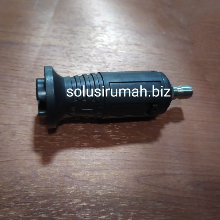 nozzle connector gun model pendek DENGAN PLUG SELANG COUPLER