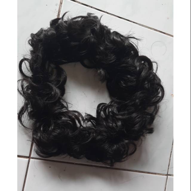 RAMBUT KEMOCENG /RAMBUT ULIR HITAM