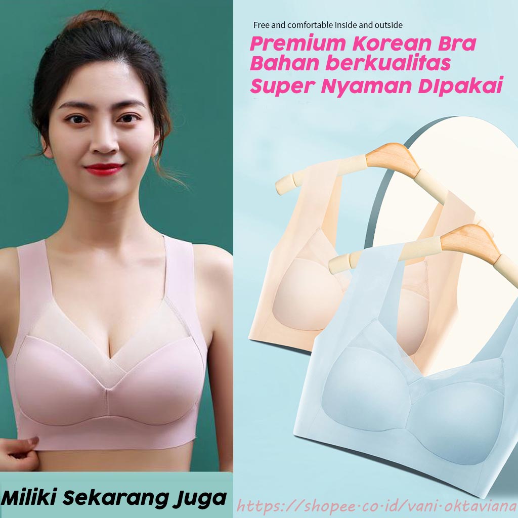 Bra Wanita Tanpa Kawat Bra Seamless Wanita pakaian dalam Bra Push up Tank-top