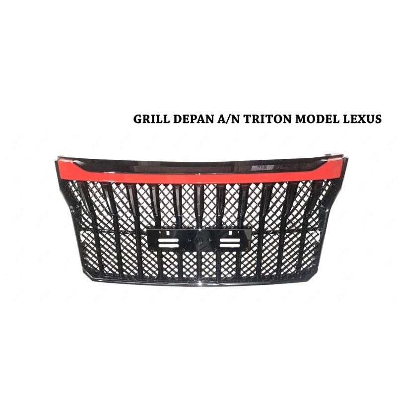 Grill depan all new triton motif lexus