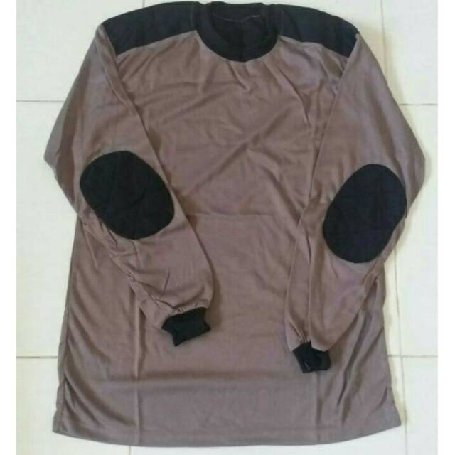 Kaos panjang coklat polisi