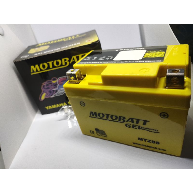 aki full kering MOTOBATT untuk h beat