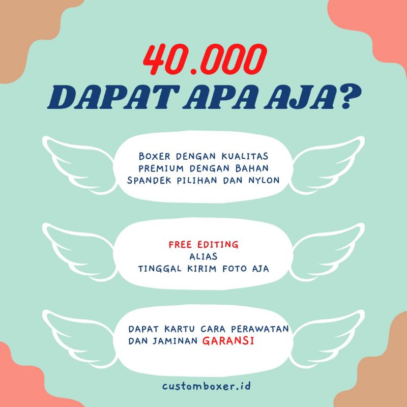 SEHARIJADI / SATU HARI JADI BOXER CUSTOM / CUSTOM BOXER MUKA PACAR / KADO ULTAH / BOXER ANTI SELINGKUH / BOXER PRIA / CELANA COWO / CELANA BOXER PRIA