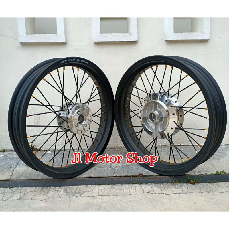 Sepaket Velg Lebar Tromol set Jari2 Vixion old Vixion New - Paket Velg Jari2 Vixion New Vixion Old