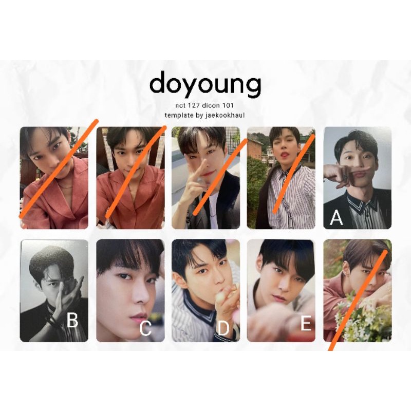 [SHARING] PC DICON DOYOUNG NCT 127