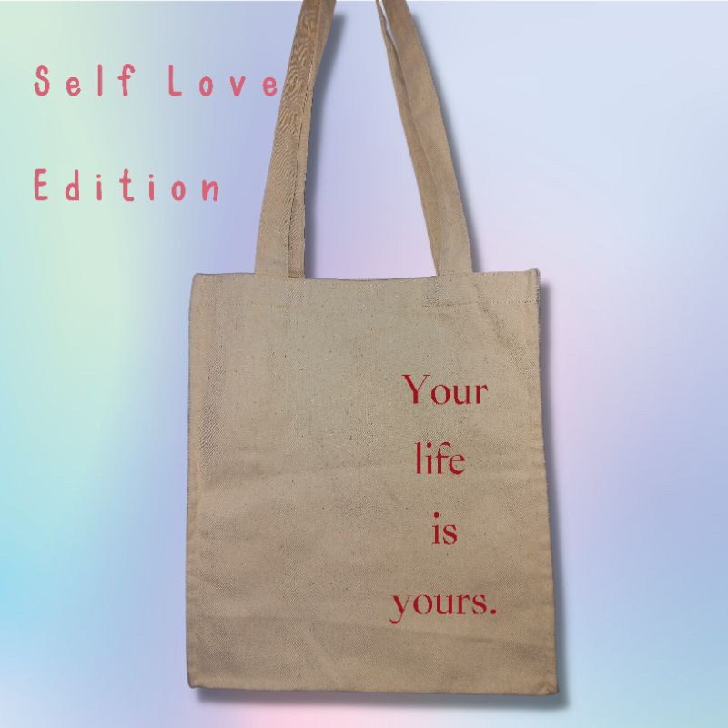 Toge Bag Kanvas Self Love Edition
