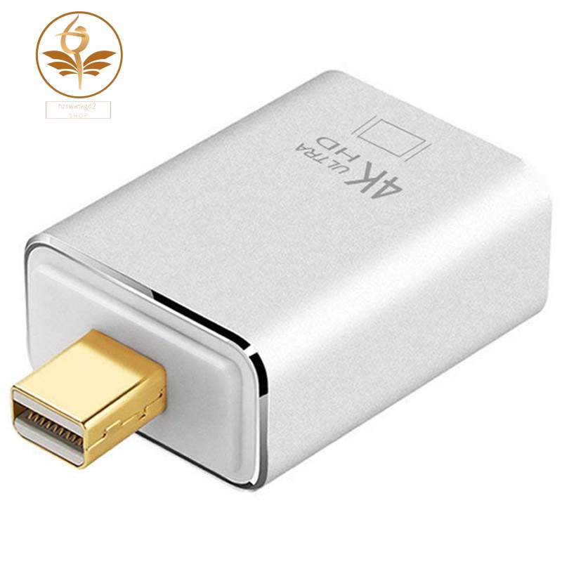 Hot Sell Mini Displayport Thunderbolt 2 0 To Hdmi Adapter 4k Mini Dp To Hdmi Converter For Macbook Air Imac Macbook Pro Surface Pro 3 4 5 Surface Book And More Sier Shopee Indonesia